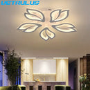Modern geometric acrylic led ceiling light for living room bedroom