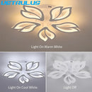 Modern geometric acrylic led ceiling light for living room bedroom