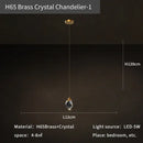 Modern geometric black & gold crystal diamond chandelier stairwell light