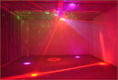 Modern geometric black light bar strobe red & green laser ktv light
