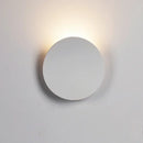 Modern geometric black & white led wall light – living room sconce