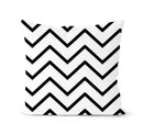 Modern geometric black & white pillowcase set – living room cushion