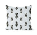 Modern geometric black & white pillowcase set – living room cushion