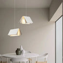 Modern geometric book pendant lamp bedroom lighting