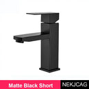DecorBites™ Brushed Gold Bathroom Basin Faucet Single Lever Vessel Sink Mixer Tap