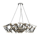 Modern geometric cube light pendant – dining room led chandelier