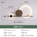 Modern geometric decorbites led wall sconce bedroom atmosphere light
