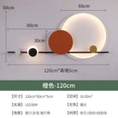 Modern geometric decorbites led wall sconce bedroom atmosphere light