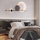 Modern geometric decorbites led wall sconce bedroom atmosphere light