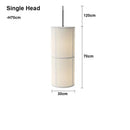 Modern geometric fabric cluster pendant light dining room living room
