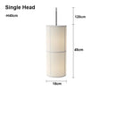 Modern geometric fabric cluster pendant light dining room living room