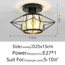 Modern geometric gold & black crystal glass led chandelier living room