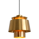 Modern geometric gold nordic chandelier for kitchen and living room