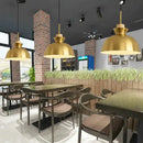 Modern geometric gold nordic chandelier for kitchen and living room