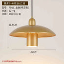 Modern geometric gold nordic chandelier for kitchen and living room