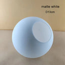 Modern geometric magic bean lighting – smoke & amber dining room globe