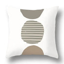 Modern geometric print green plants pillow cover 12 pack living room