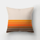 Modern geometric stripe patchwork pillow case set living room decor