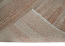 Modern Geometric Trellis Scandinavian Hand Knotted 8x10 Rust, Ivory and Gray Wool Area Rug | TRDCP940810