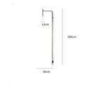 Modern Geometric Wall Light for Hallway and Restaurant Interiors