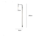 Modern Geometric Wall Light for Hallway and Restaurant Interiors