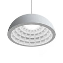 Modern geometric white creamy gypsum pendant lights bedroom decor
