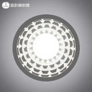 Modern geometric white creamy gypsum pendant lights bedroom decor