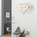 Modern geometric white led ceiling light for living room