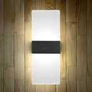 DecorBites™ Modern Acrylic Geometric LED Wall Sconce Lamp: Stylish Bedside Lighting Fixture