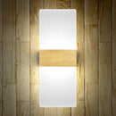 DecorBites™ Modern Acrylic Geometric LED Wall Sconce Lamp: Stylish Bedside Lighting Fixture