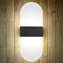 DecorBites™ Modern Acrylic Geometric LED Wall Sconce Lamp: Stylish Bedside Lighting Fixture