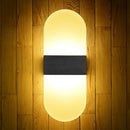 DecorBites™ Modern Acrylic Geometric LED Wall Sconce Lamp: Stylish Bedside Lighting Fixture