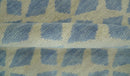 Modern Geometrical Diamond Design Gray and Beige 8x10 Hand knotted wool rug