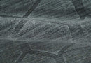 Modern Geometrical Hand Woven 2x3 Charcoal Art Silk Area Rug