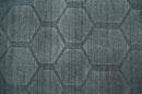 Modern Geometrical Hand Woven 2x3 Charcoal Art Silk Area Rug