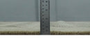 Modern Geometrical Olive and Charcoal Hand loom 5x7 Wool and Art Silk Area Rug