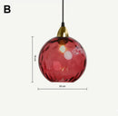 Modern glass ball lustre pendant lights – kitchen cluster fixture