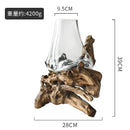 Modern glass bonsai vase hydroponic fishbowl living room decor