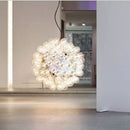 DecorBites™ Glass Bubble LED Hanging Lamp for Bedroom Living Room Bar Villa
