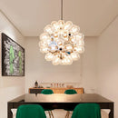 DecorBites™ Glass Bubble LED Hanging Lamp for Bedroom Living Room Bar Villa