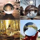 Modern glass crystal ball photography prop living room decor