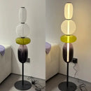 Modern glass floor lamp set of 3 – living room led table light