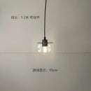 Modern glass globe chrome pendant light dining room hanging lamp
