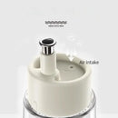 Modern glass seasoning bottle set with pump – kitchen oil dispenser