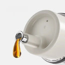Modern glass seasoning bottle set with pump – kitchen oil dispenser