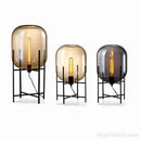 Modern glass table lamp set of 3 – living room globe lights