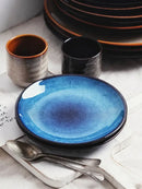 DecorBites™ Ceramic Round Plate - Nordic Design for Hotel, Restaurant, and Home Dishes