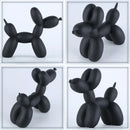 Modern glossy balloon dog sculpture living room animal decor