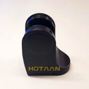 Modern glossy black shower holder bathroom wall mounted bracket