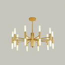 Modern gold acrylic ceiling lamp for dining room 110v-120v